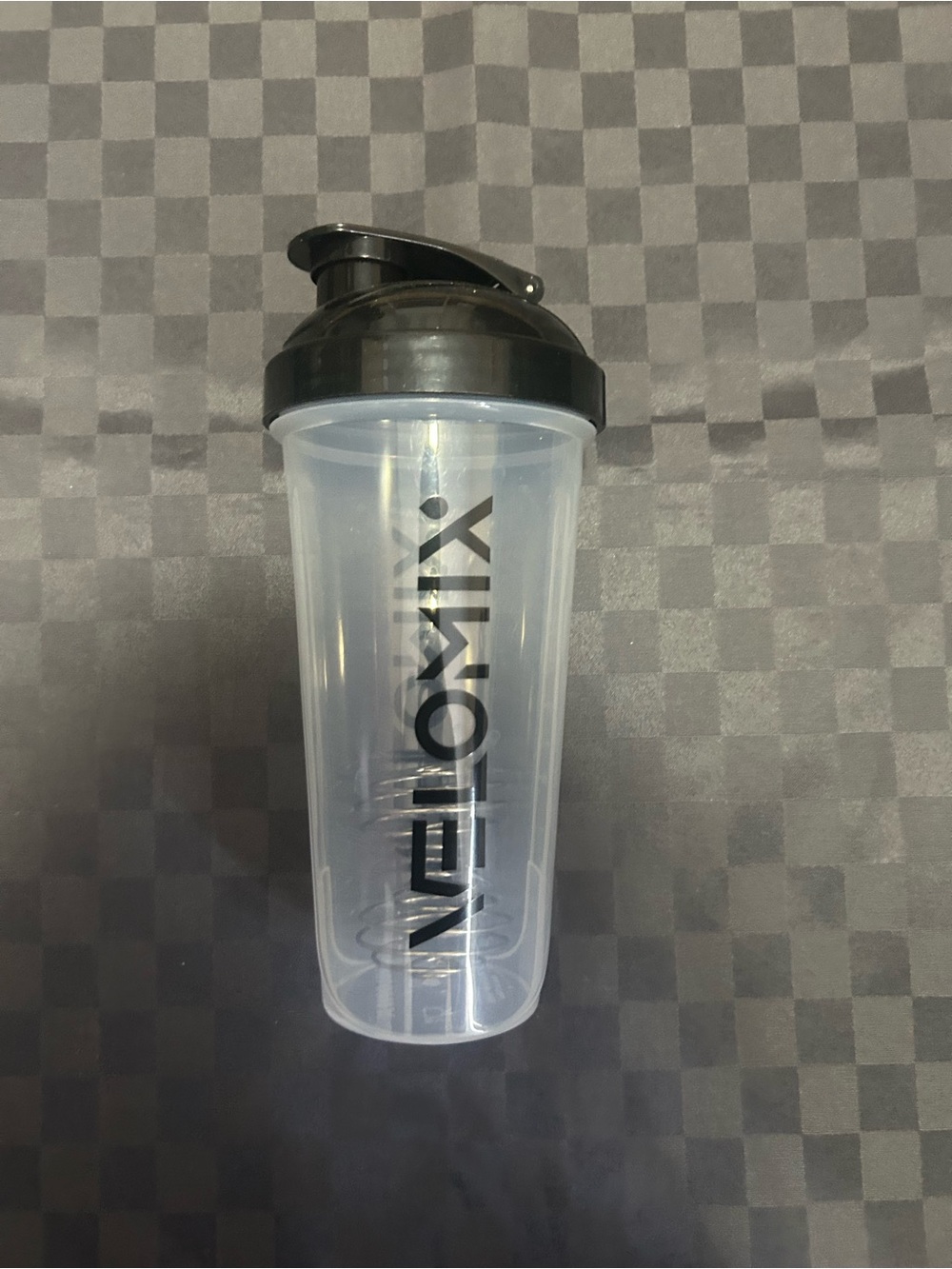 Protein shake bottle and rist squeezer